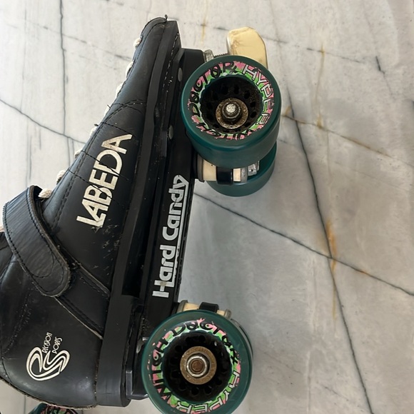 Vintage 80/90’s Labeda Pro 377 roller skates with Hard Candy plates. 80mm wheels - Picture 3 of 6